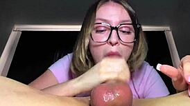 he face fucks her sloppy throat in 69 before throatpie cumshot close-up