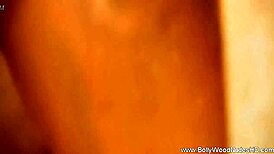 brunette indian milf girlfriend cleanses her erotic oriental body solo in high def