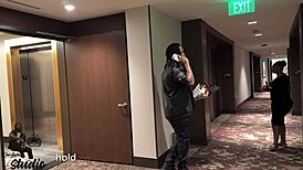 damn tall dreadhead chubby slut craves bbc anal creampie