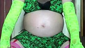 Shy bisexual crossdresser begs deepthroat after real cock pulls from humiliated ass multiple times