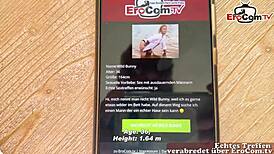 tourist picks up horny skinny german blonde milf for car bang