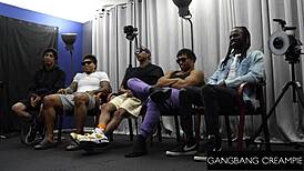 GANGBANG CREAMPIE OVERLOAD Coco Lovelock Swallows Dripping Loads Deep