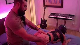 una dia con jaxrton wheler 😈 clases bdsm latex masked cum in mouth domination fiesta 🎥🔥