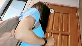 Pinay teen 18+ student moans rough deepthroat dorm fuck construction boy closeup