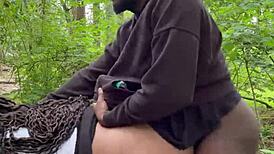 i love hiking just to fuck shaved pussy doggystyle outdoors