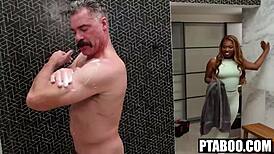 Charles Dera Joins Tessa Thomas for Quick Steamy Shower Fuck