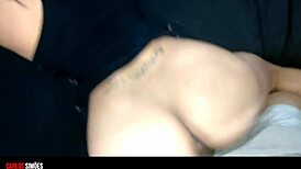 young sexy big ass latina grinds on hung muscular stud