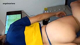 muscular brazilian rips clothes fucks huge cock slut