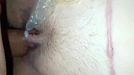 amateur couple pounds pussy hard before bold creampie inside hot wifey safadoscasal style