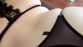 Curvy Figured Woman in Private Bedroom Session
