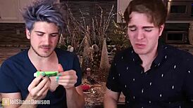 Tempting thong tease with female condom trial