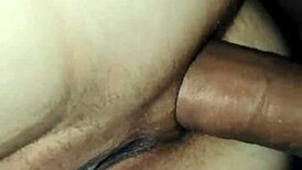 POV wife milf bares tits ass in stockings for porn backstage shoot 📹🍑