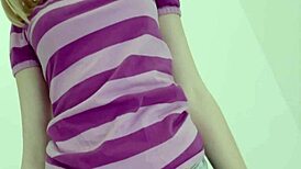 Lena Anderson's Tall Slim Frame Begs for Old Man's Deep Thrusts