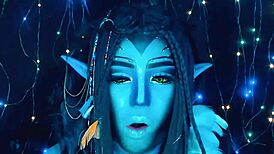 She Lives for Avatar Whoredom Webcam Dancing Beauty Gone Wild!