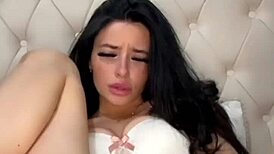 American Exchange Teen Student Solo Webcam Squirting Orgasm Frenzy!