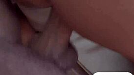 Pretty Babes Suck Monster Cocks in Bed Foursome