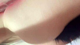 SKINNY TEEN VIBRATES TIGHT PUSSY RIDES DILDO WITH BUTTPLUG!