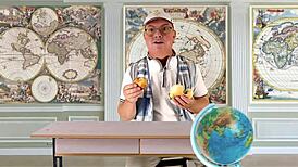 Torcelini delivers geography lesson on seas and oceans for students