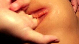 Intense Pussy Picking Practice on Shaved Real Fuck Doll