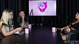 omg val mineirinha's bora cast compil with bruna carlos in sheer red lingerie 😍🔥 watch these sexy latinas orgasm public!