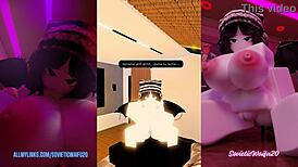 Liz gets fucked hard riding doggystyle in fan's house big tits ass creampie finish