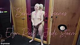 Behind The Scenes Fun With Crossdressing Trans Star Jade Storm Backstage Vibes