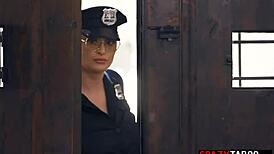 Big Tits Blonde Cop's Nice Ass Fucked Hardcore