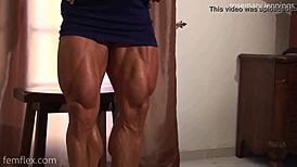 rosemary's muscular legs crush you?