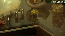 Layla Jade rams vibrator deep into Monica Mayhem's wet pussy