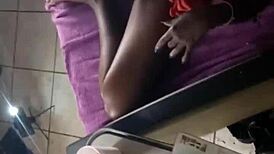 Mature ebony big ass slammed doggystyle from behind in Texas