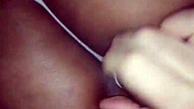 latina's perfect big ass tempts in tight pink thong panties