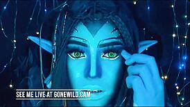 She Lives for Avatar Whoredom Webcam Dancing Beauty Gone Wild!