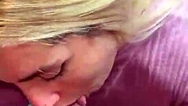 She sucks so good I cum fast down her throat