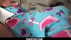 Hey horny stepdad, why slam your big cock so deep in blonde teen Casey Ballerini's fat ass cowgirl pov?