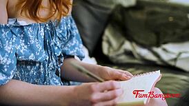 Innocent virgin teen joins family group for her nasty pussy initiation ritual