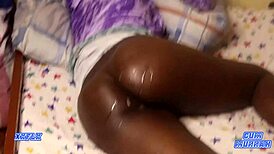 GHETTO PAIR SPOONS WILD WITH HORNY BBC LOADING UP WET PUSSY CREAMPIE!