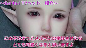 Unboxing this smiling beauty fuck doll for endless creampie pounding with toys.