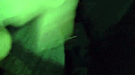 GOTH BABE GAGS ON CUM IN SENSUAL TATTOOED BLOWJOB CLOSE-UP