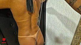 Stefany Heringer Ravages Tied Pussy Until Creamy Leitada Overflow