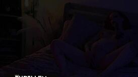 pregnant lizzierose trembles with deep horny solo masturbation bliss