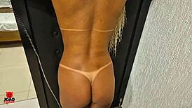 Stefany Heringer Ravages Tied Pussy Until Creamy Leitada Overflow