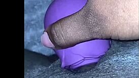 i played my ebony bbw pussy with toys till squirting orgasm hit hard