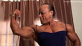 rosemary's muscular legs crush you?