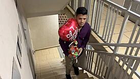 mi amor i'm back from abroad check this sexy latina teen workout ass i brought 😍🍑