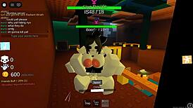 dude these two cute futanari bitches with big tits big ass go full lesbian kissing horny in roblox