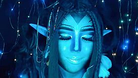 She Lives for Avatar Whoredom Webcam Dancing Beauty Gone Wild!