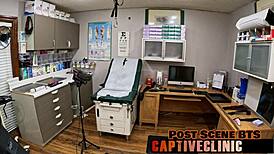 strangers turning into anal playmates backstage... aria nicole in latex gloves 😈🔥