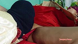 newlywed indian bride's wet pussy creampied on suhagraat first night