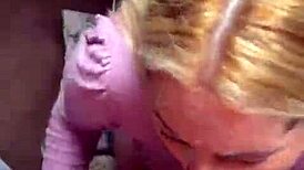 She sucks so good I cum fast down her throat