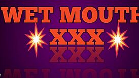 Sloppy wet mouth takes on massive black cock for intense deepthroat face fucking session